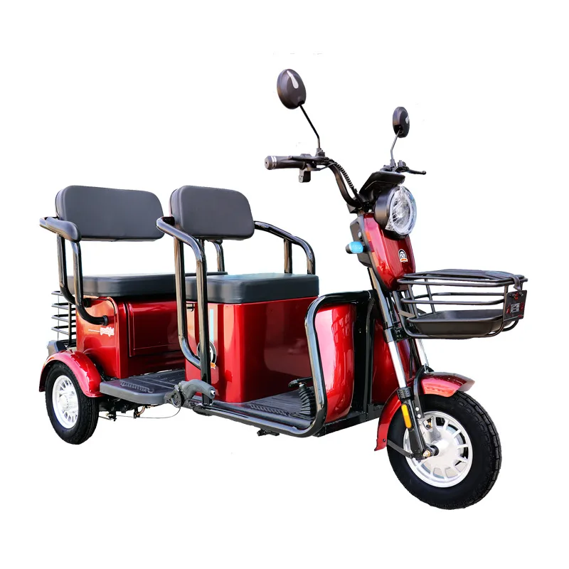 

Factory High Range Fast Speed Large Capacity Electric Tricycles Two-seater for Adults Motorized Tricycles