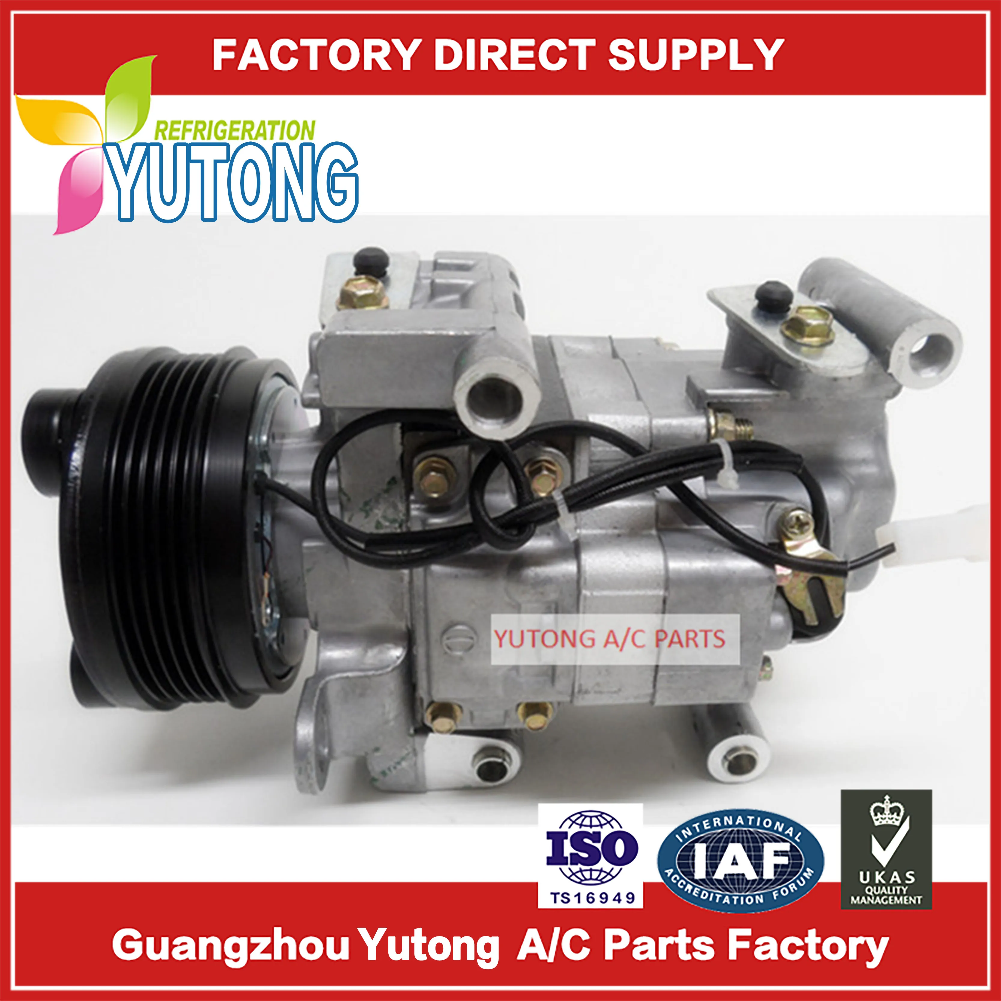 AC Compressor For  Mazda  CC2961450G CC4361450E CC4361K00C CC4361K00A CC4361K00B H12A1AJ4EX H12A1AH4FX