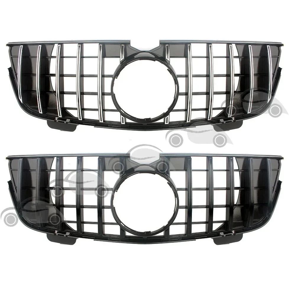 

Передний гоночный бампер для Facelilft, верхняя решетка для Mercedes-Benz X164 GL-Class GT 2007 2008 2009,