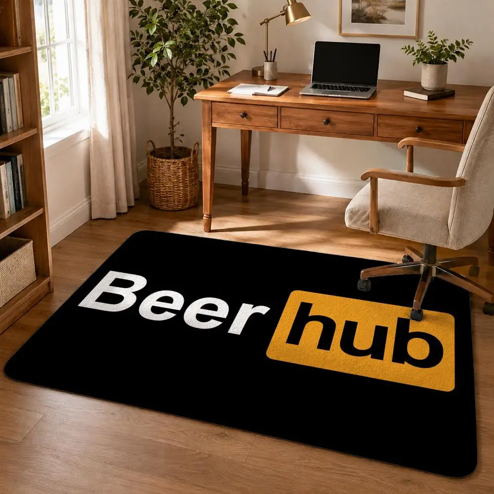 Ultimate Party Zone Floor Mat Soft Flannel Rug Non Slip Washable Quick Dry Door Mat for Bathroom Kitchen Bedroom Home