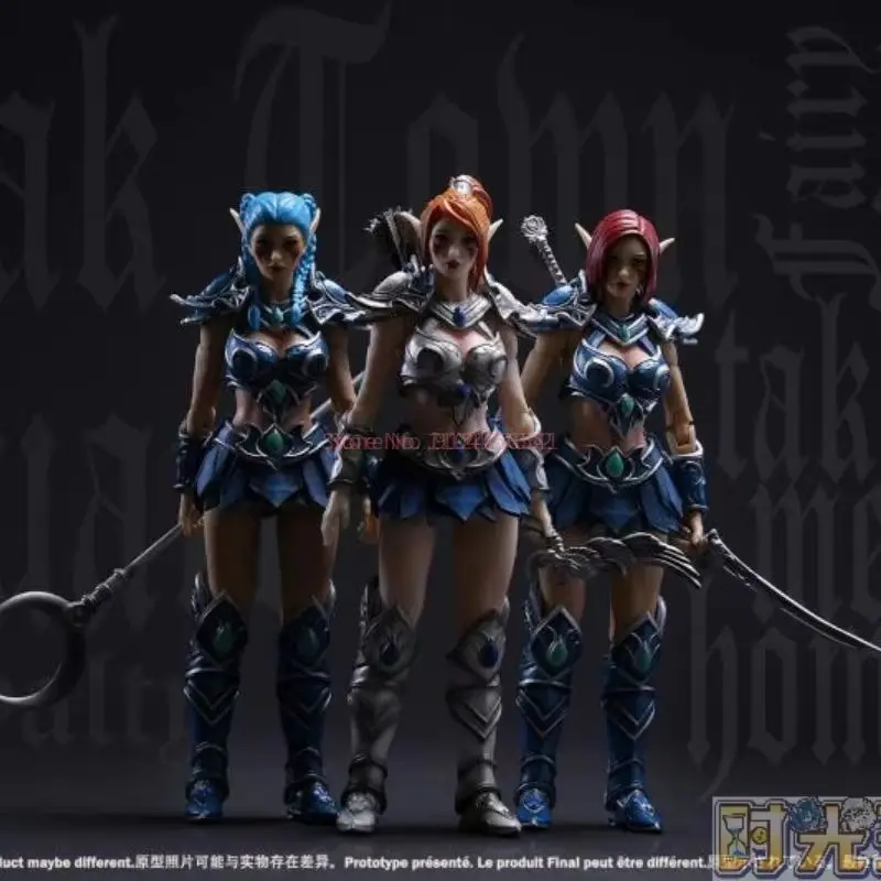 Tyrande Whittaker قزم هنتر الحرس أنثى الجندي من كسول الوحش ستوديو تحصيل لعبة مجسمة عمل الشكل هدايا عيد الميلاد #6