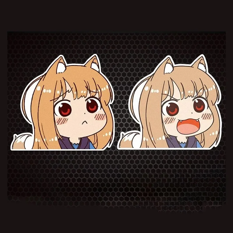 

Custom JDM Japanese Cartoon Cute Girl Waterproof Car Sticker Window Laptop Case Sticker