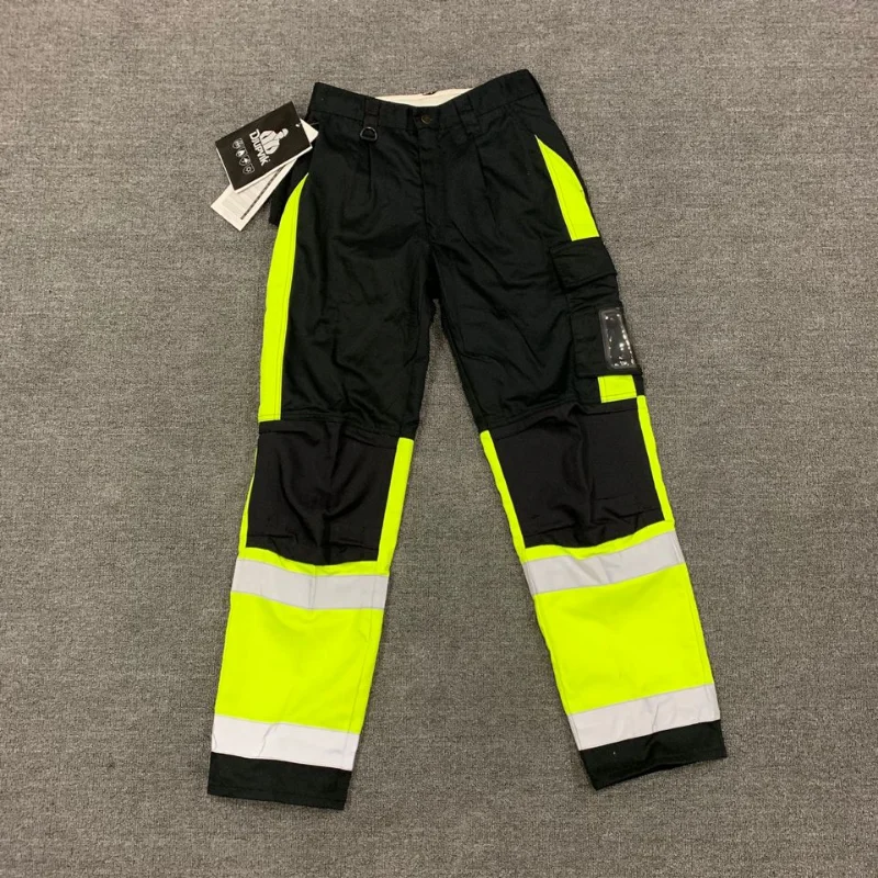 Night Reflective Strip Wear-resistant Dirt Resistant Overalls Multi Pockets Overalls Pants Cargo Pants