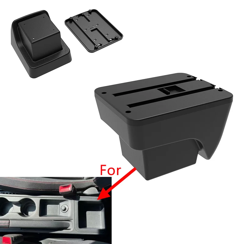 Car armrest for seat ibiza Mk5 for SEAT ARONA interior center armrest console storage box 2017 2018 2019-2025 car accessories - view 2