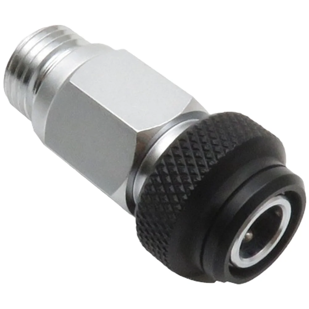 For BCD Quick Release Adapter for Scuba Diving Copper Plated 9/16 Thread Chrome Finish Wide Grip Ring for Safety