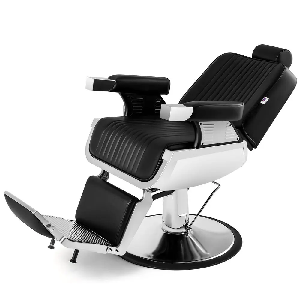 

Barber Chair Reclining Hydraulic Barber Chairs Heavy Duty Styling Chairs for Salon Chair Tattoo Chair Beauty Equipment Black