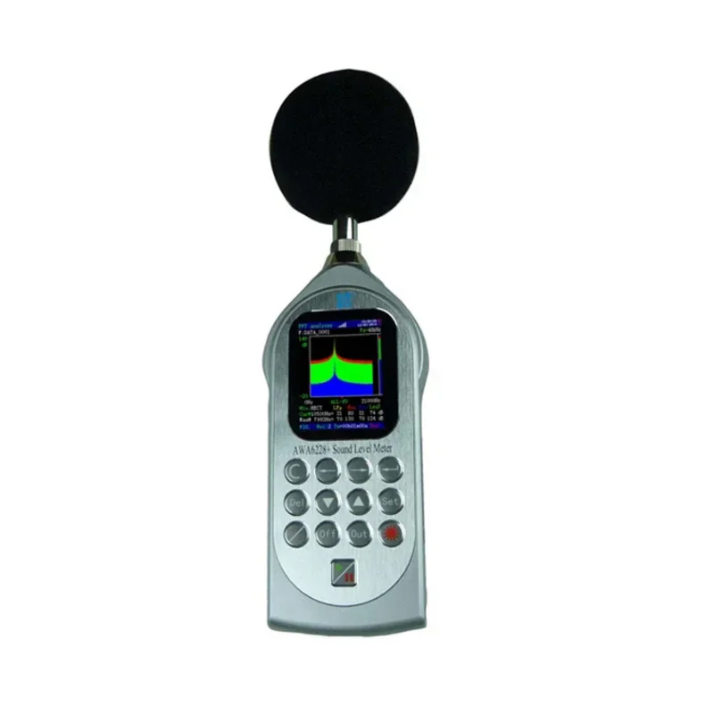 AWA6228  Level Pressure Acoustic Meter Sound Measuring Equipment Decibel Recorder Noise Pollution Devices