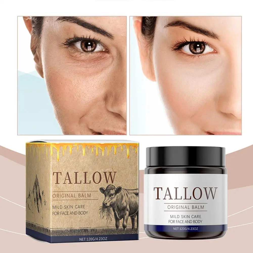 Tallow-crema hidratante de miel para aclarar el rostro, crema para el cuidado de la niña, crema para la piel, belleza antienvejecimiento, pecas faciales I0A6