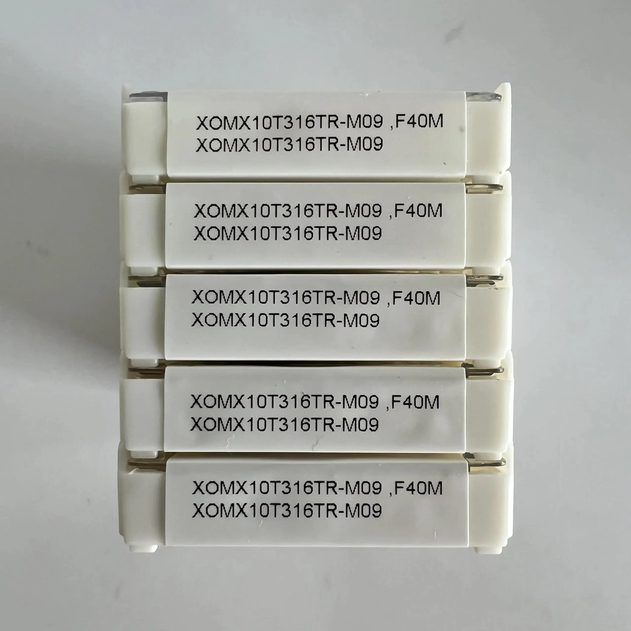 XOMX10T316TR-M09 F40M /Original genuine CNC alloy blade 10 PCS