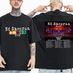 Ed Sheeran Mathematics Tour Time 2024 T-Shirts Ed Sheeran Black Shirts Unisex