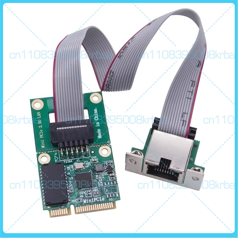 

For Mini PCIe 2.5G Gigabit notebook computer network card, industrial control computer with Intel 226 chip, RJ45 electrical port
