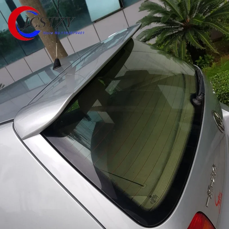 For Volkswage VW Golf 4 IV MK4 Standard and R32 1998-2004 ABS Unpainted Grey Back Windshield Spoiler