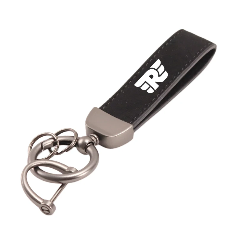 For Royal Enfield Bullet/Meteor/Classic 350 500 Interceptor 650Motorcycle High-Grade Leather Keychain Metal Keyring Accessories