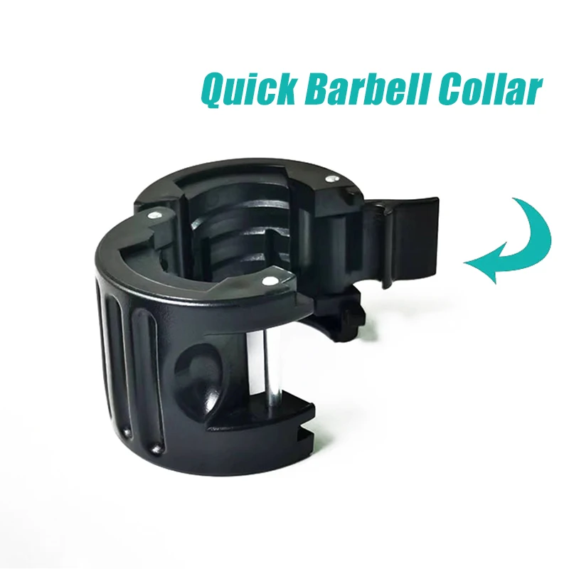 25 مللي متر الحديد طوق الخيوط فتحة الإفراج السريع الوزن شريط لوحة أقفال المشبك كليب رفع الأثقال اللياقة البدنية تدريب القوة 1 زوج #4