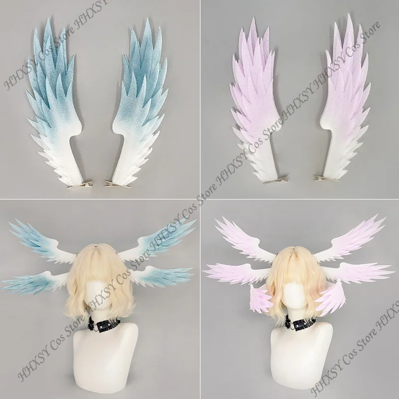 

Robin Ear Feather Sunday Ear Plumage Robin Honkai Cosplay Sunday Honkai Cosplay Robin Headpiece Halloween Props for Women Men