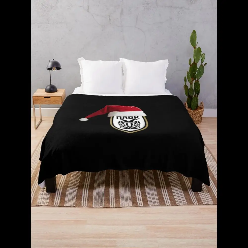 

Paok Football Club Xmas Throw Blanket