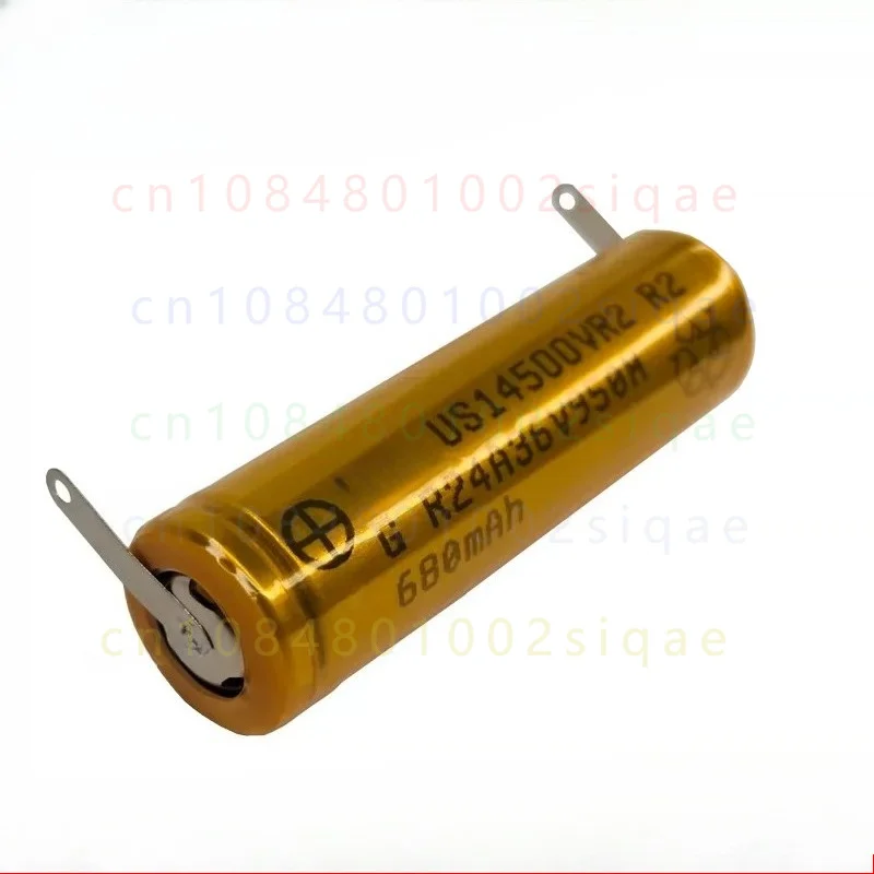 1pcs FOR Philips Electric Shaver COHN US14500VR2 3.6V 680mAh Rechargeable Li-ion Replacement Battery Cell