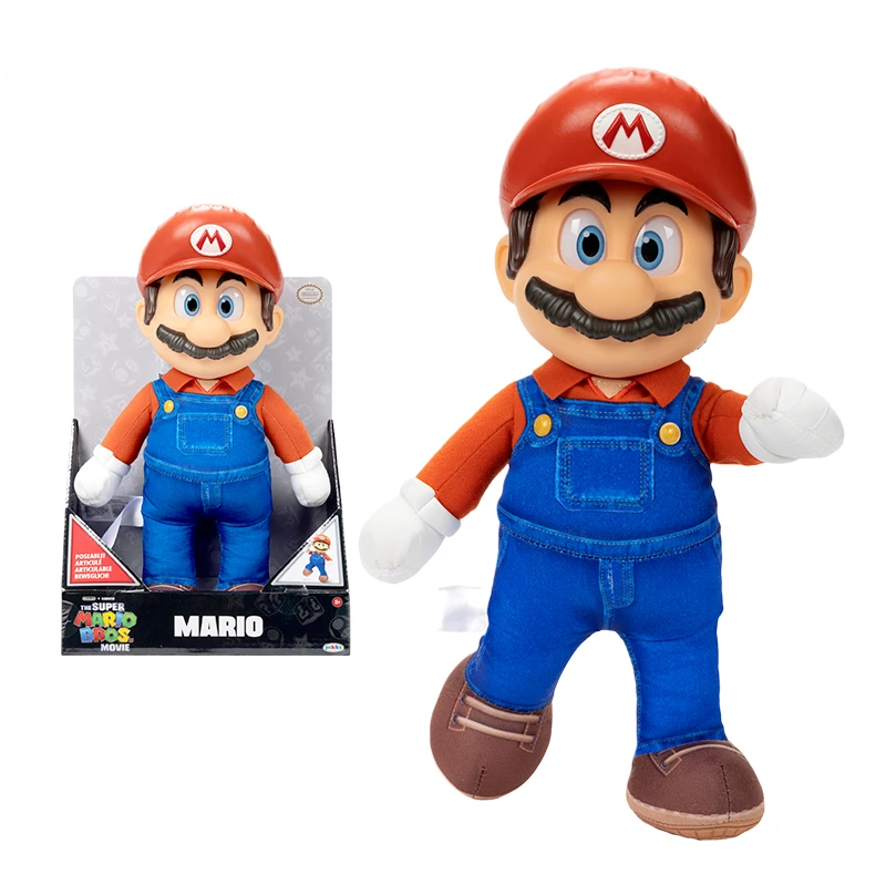 

Jakks Original The Super Mario Bros. Movie Game Anime Figure Model Mario 14 Inches Doll Action Figure Toys for Kids Gift