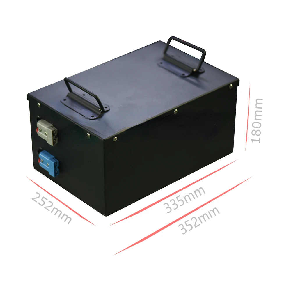 Deep cycle batterie Delong DL-5150 tricycle pedicab battery 48v lithium 16S1P 51.2V 50Ah lifepo4 battery