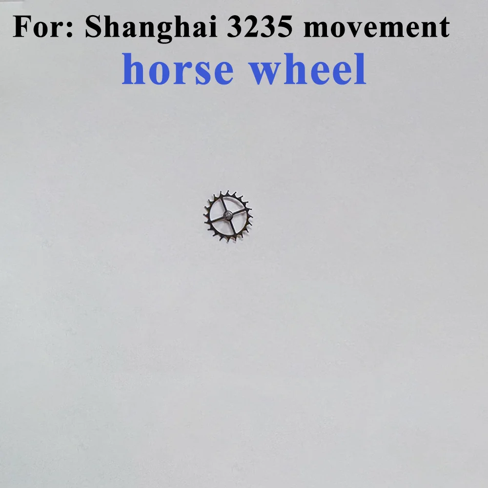 Watch Accessories Horse Wheel Suitable for Domestic Shanghai 3235 Movement Watch Repair Parts Escapement Wheel