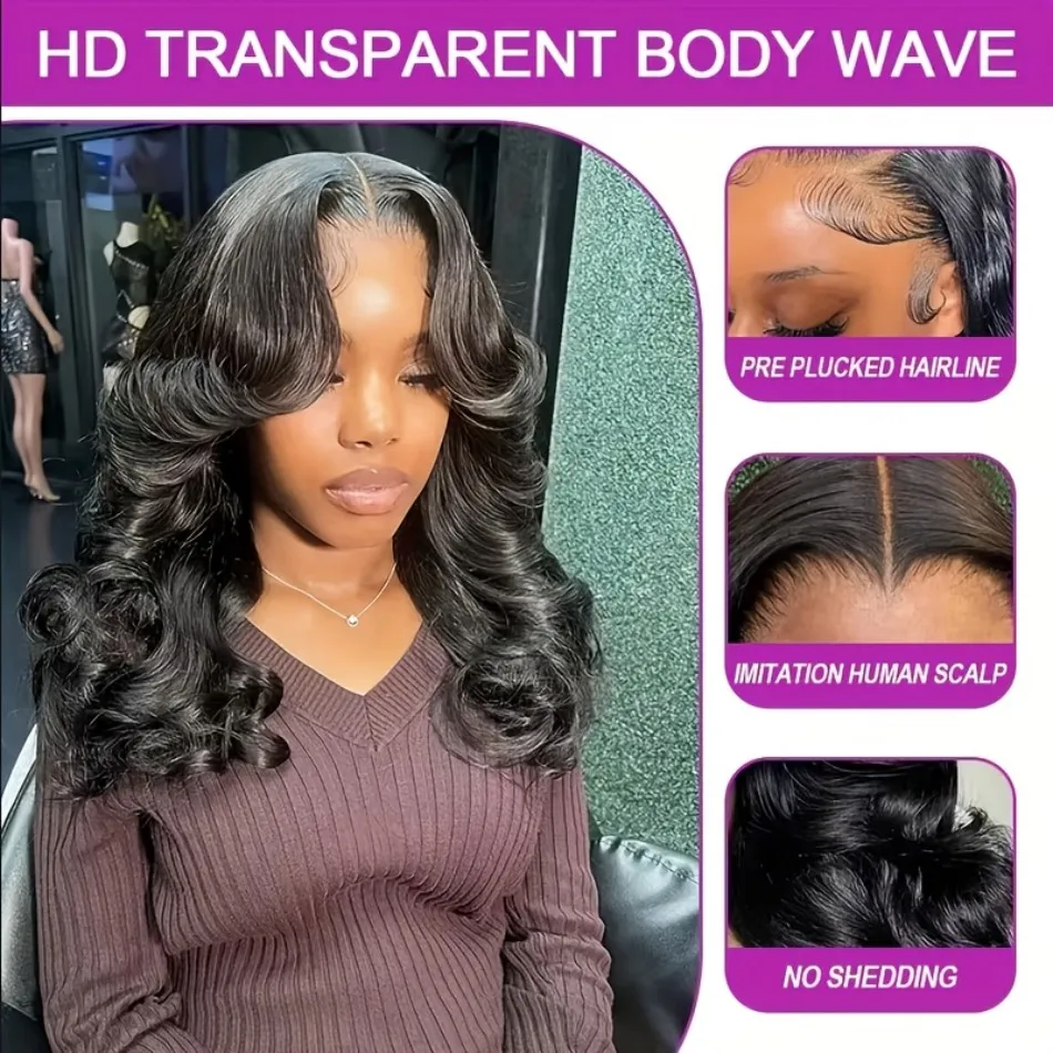 Thumbnail 3 - #4 New Full Lace Natural Hairline Wigs Arrivals