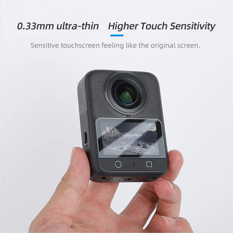 For DJI Osmo 360 II/I Tempered Glass Screen Protector For DJI Osmo 360 LCD Screen Protective Film Glass Protection Accessories