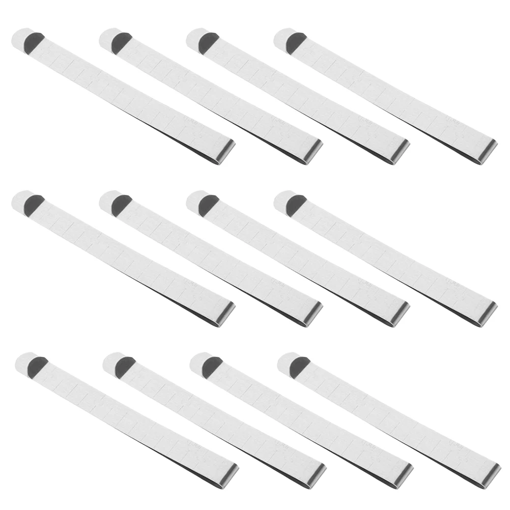 12 Stuks Rvs Zomen Met Schaal Stof Clips Quilten Clip Quick Zomen Tool Essentials Zoom Clips Voor Naaiprojecten