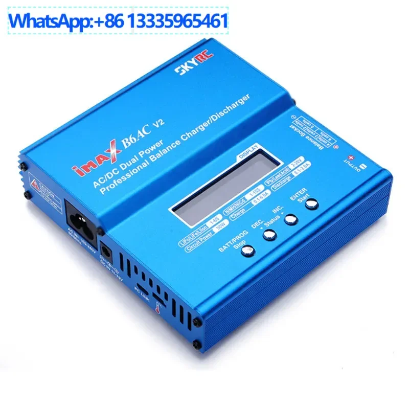 

Зарядное устройство SKYRC B6AC V2 Встроенный блок питания imax, многофункциональное балансное зарядное устройство
