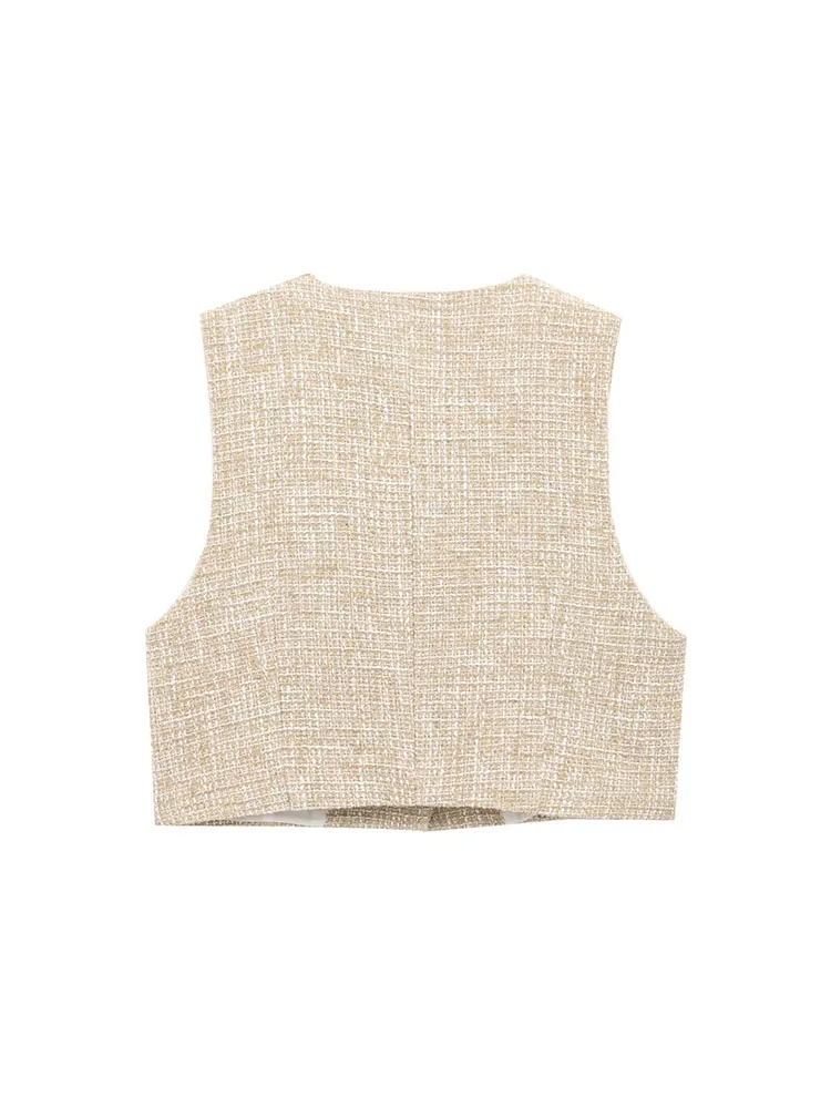 2025 봄 여성 텍스처 우아한 세트 패션 벨트 미니 스커트 반바지 세트 짧은 베스트 탑 투피스 세트 여성 의상