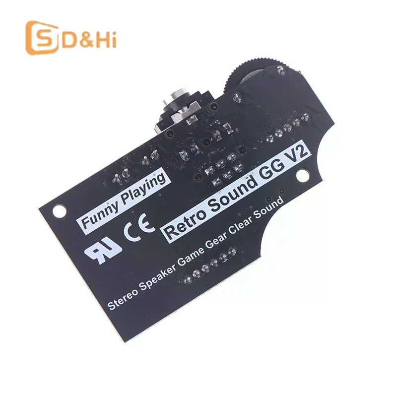 Высококачественная двухканальная аудиоплата громкости для игрового оборудования SEGA с использованием аудиоконденсаторов ELNA, максимальный двойной оригинальный выход громкости