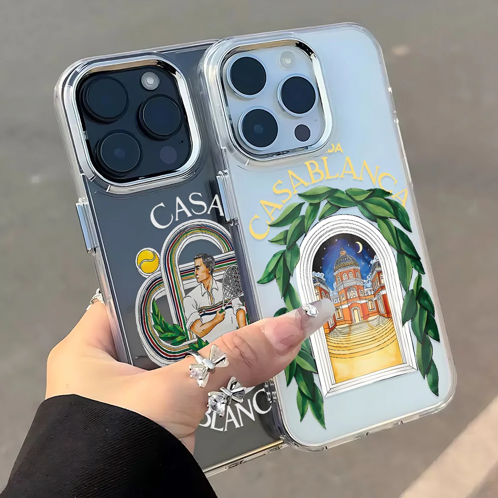 Casablanca coque de téléphone pour Xiaomi Redmi Note A5 A3 14 13 14c 13c 12 11 12s 12c 10c 10 9 Pro Plus 4G 5G couverture souple transparente