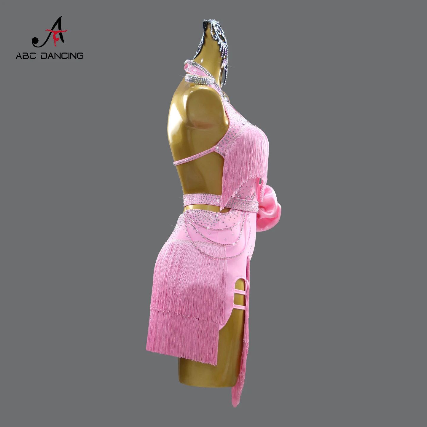 Vestido de baile carnaval traje feminino dança latina menina 2025 competição dancewear festa terno palco sexy elegante samba saia noite