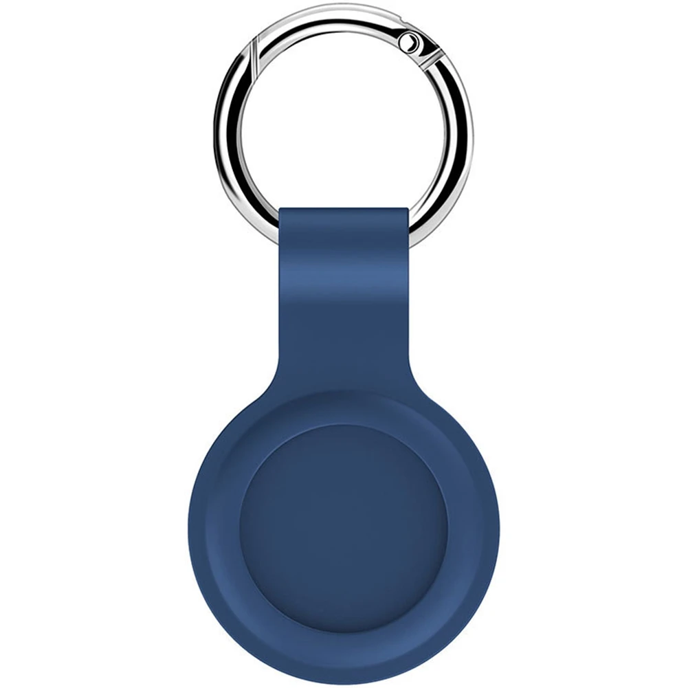 에어태그 케이스용 멀티 컬러 실리콘 보호 슬리브, 에어태그 노출 디자인, 보호 거치대, 4 개