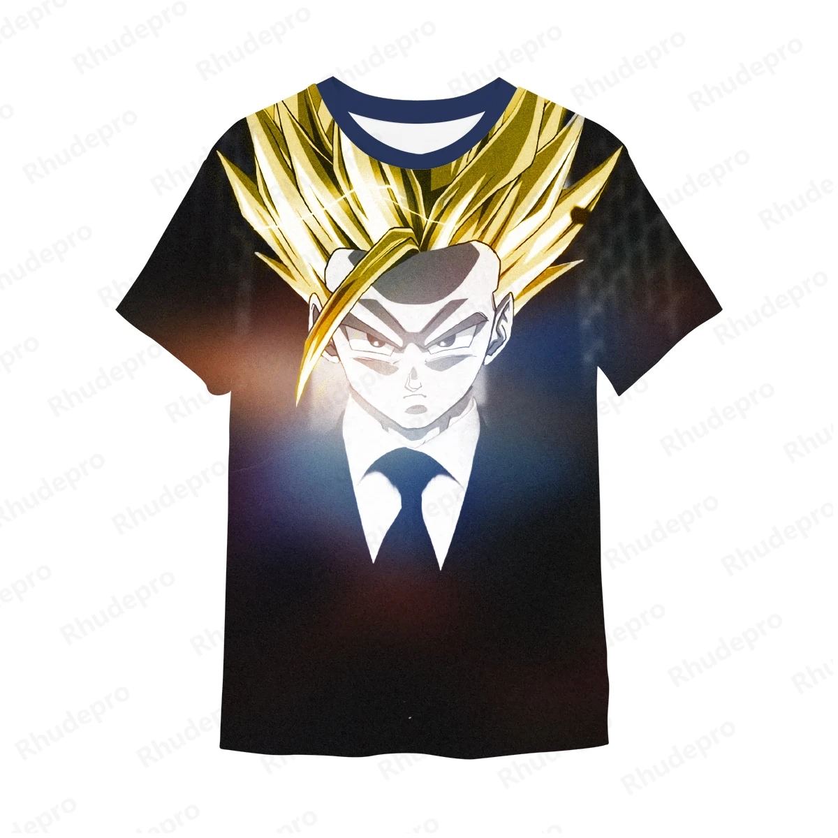 Summer Men New Hot Dragon ball Goku Vegeta All Over Print Cosplay Children Street T-Shirts Unisex Top Short sleeve