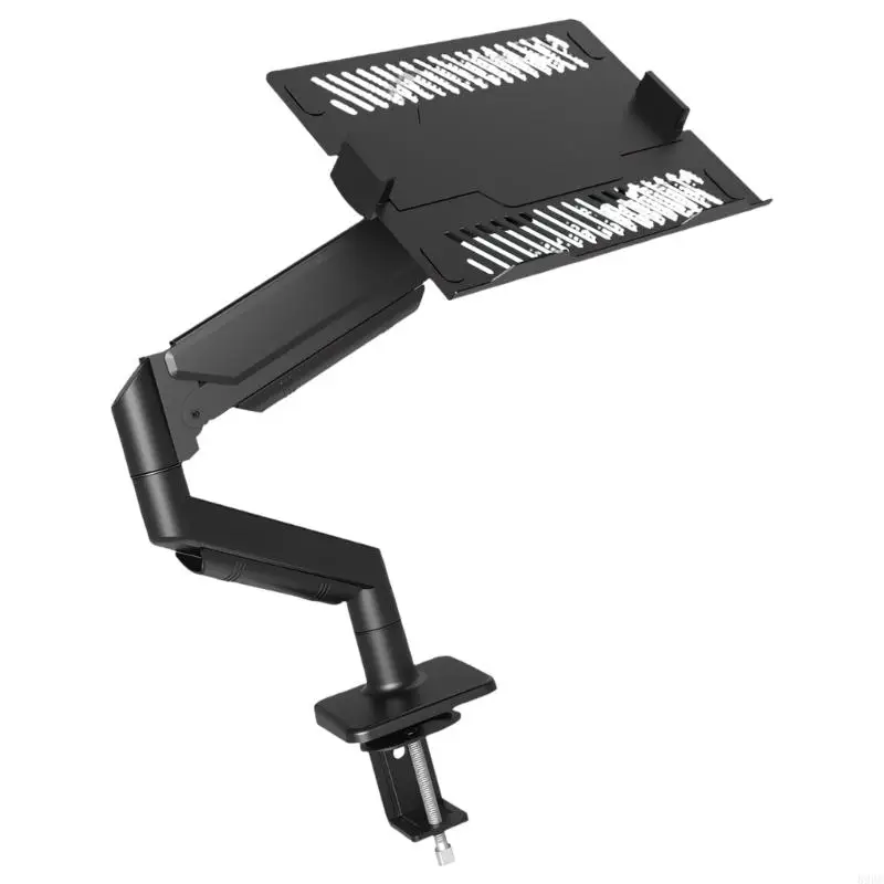 Modern Double Screen Workstation Mount Supports 17 To 32Inch Monitors And 11inch To 17inch Laptops 896C