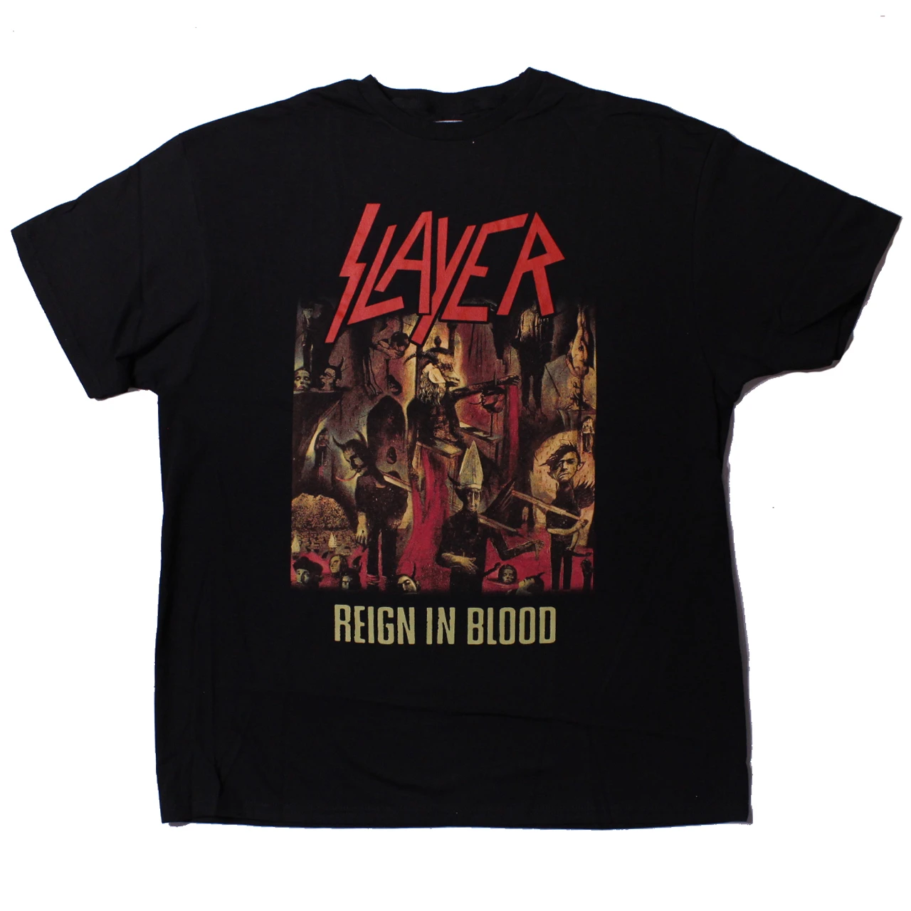 Seasons in The Abyss Slayer Band T-Shirt Cotton Graphic Tee Men Women Summer Streetwear