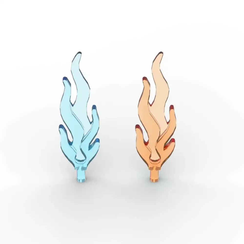 MOC 10 個波丸みを帯びた 85959 ビルディングブロックストレート大バー炎レンガ粒子パズルおもちゃ子供の誕生日プレゼント