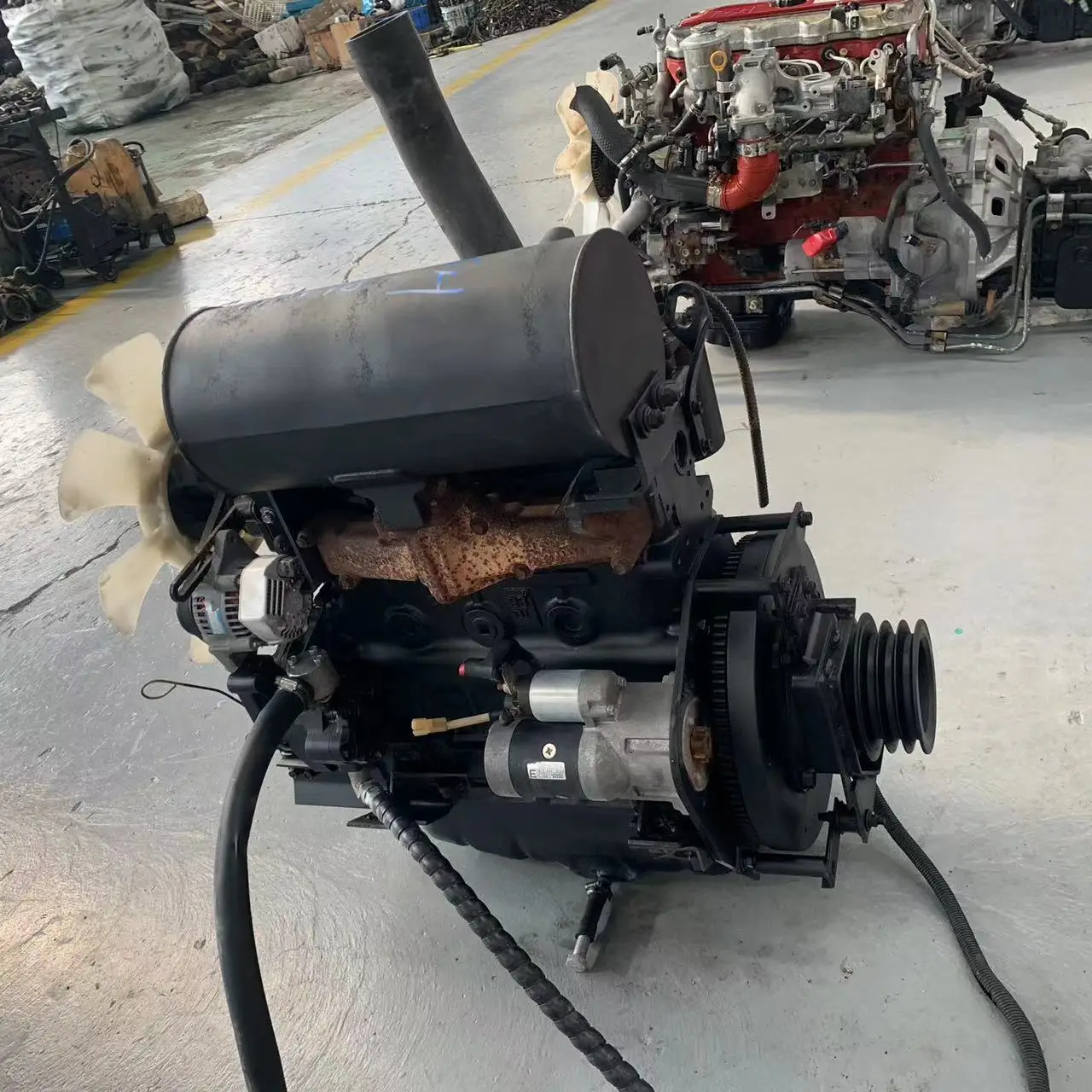 For Original  Used diesel Engine for YANMAR 4TNV98 4-cylinder 3.3L High Quality Good Price About Direct Injection Excavator