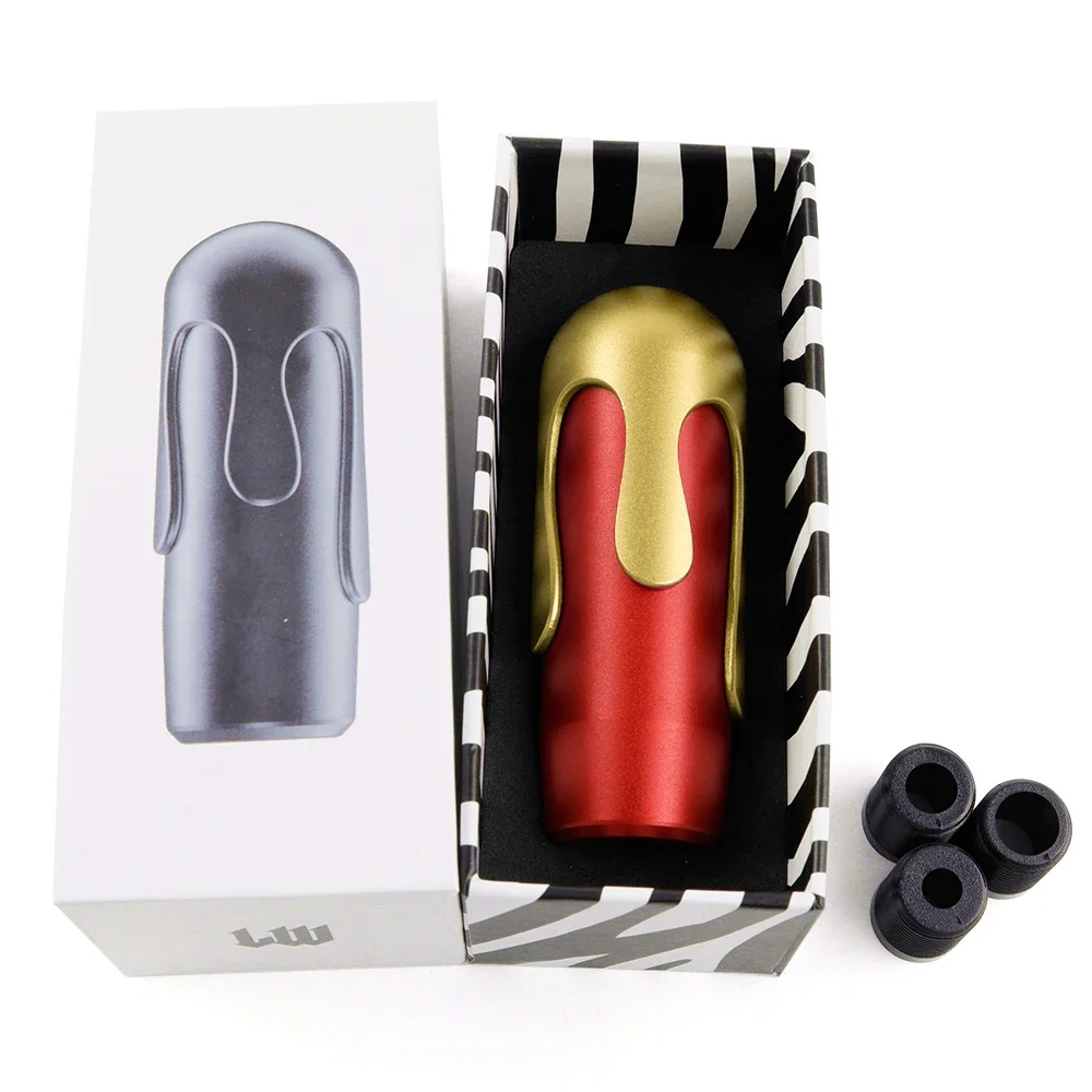 LW Ice Cream Style Aluminium Car Gear Stick Shift Knob Shifter Lever