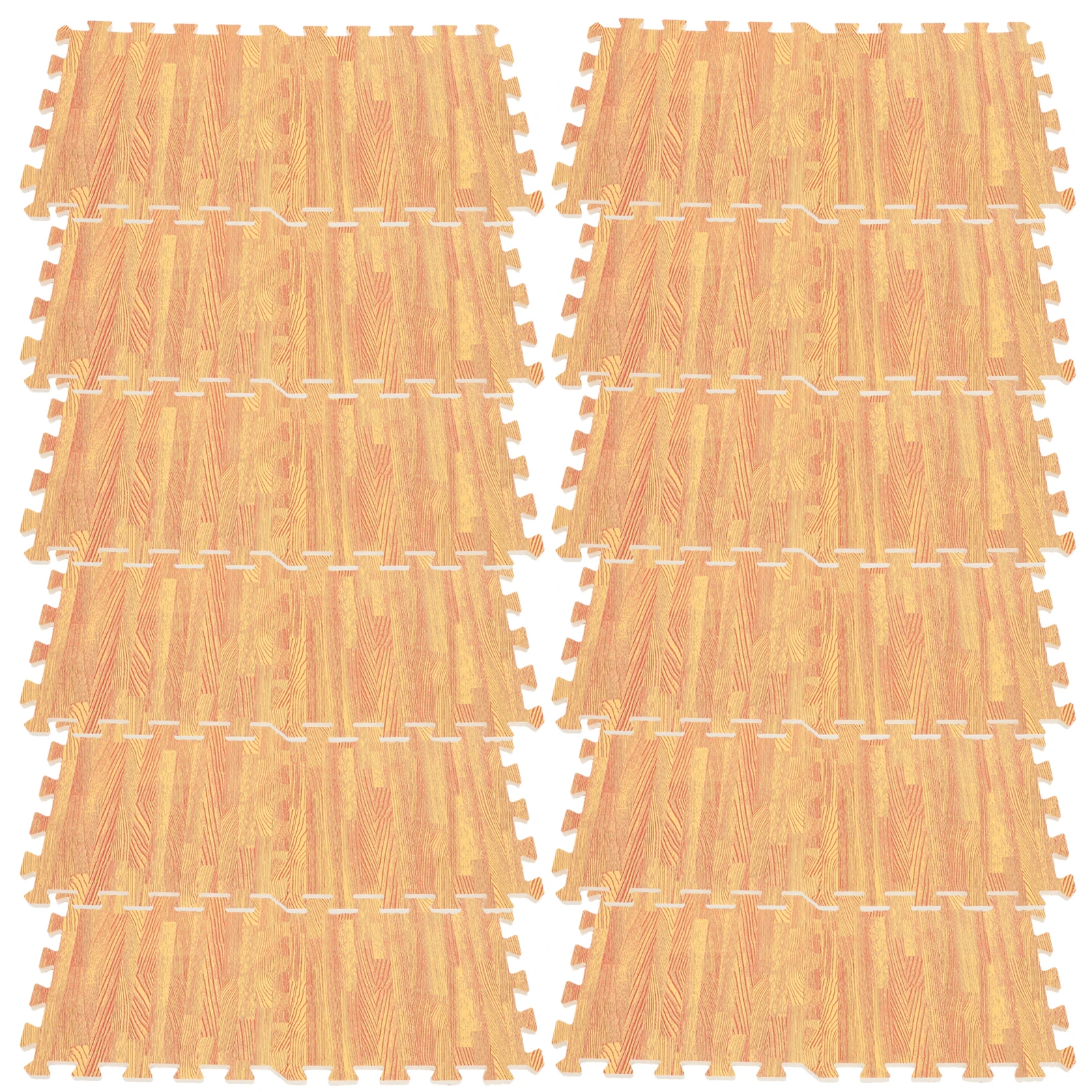 

12 Pcs 's Crawling Floor Mat Play Mats for Protective Game Pad Foam Interlocking