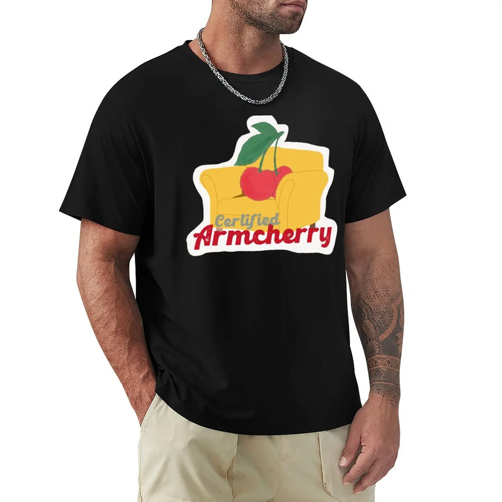 Armchair Expert - Certified Armcherry T-Shirt Plus Size Non-Shrink T-Shirt