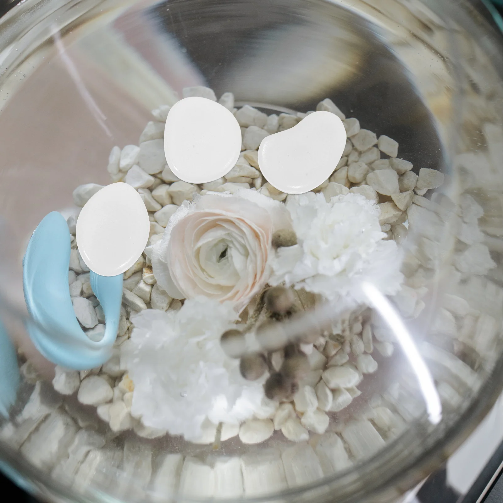 

200 Pcs Light-emitting Stones Fluorescent Glow Decoration Aquarium Decorations Decorative Rocks Fish Tank Landscape Pebbles