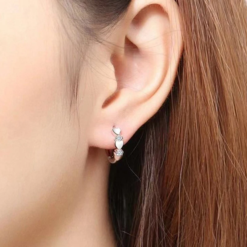 /JCS/Pairs Magnetic Slimming Earrings Earring Earrings Heart Therapy Magnetic Therapy Earrings Chakra Burning Fat Health 1
