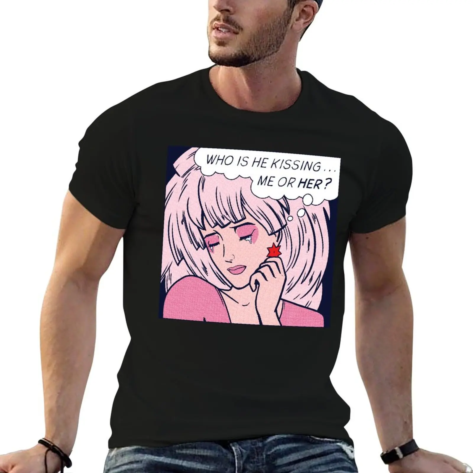 Vintage Photograp Jem And The Holograms Funny Graphic Gifts T-Shirt Lightweight Hiking T-Shirt