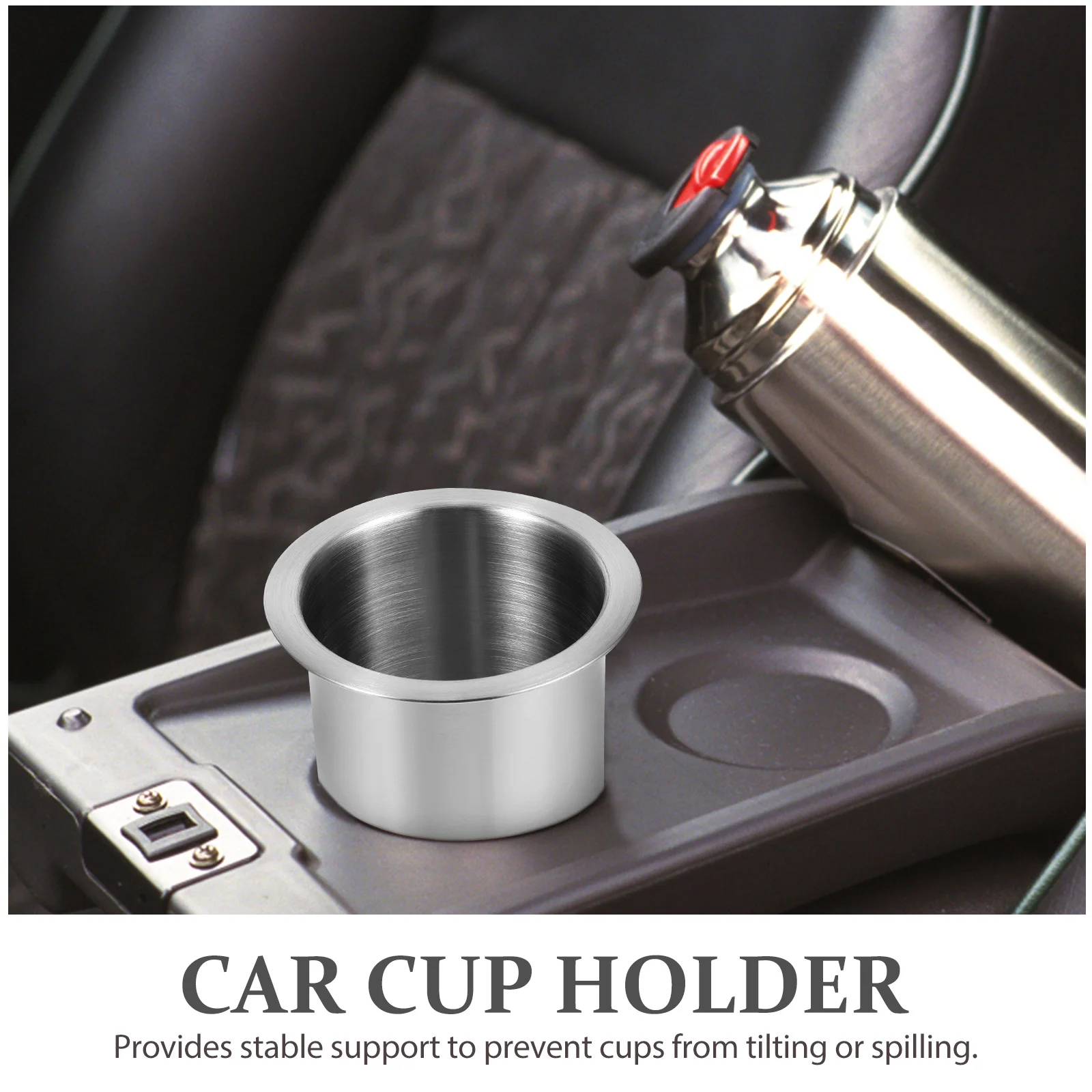 Stainless Coffee Mug Sofa Cup Holder Recliner Handle Replaces Parts Insert Recliner-handle Water for Travel