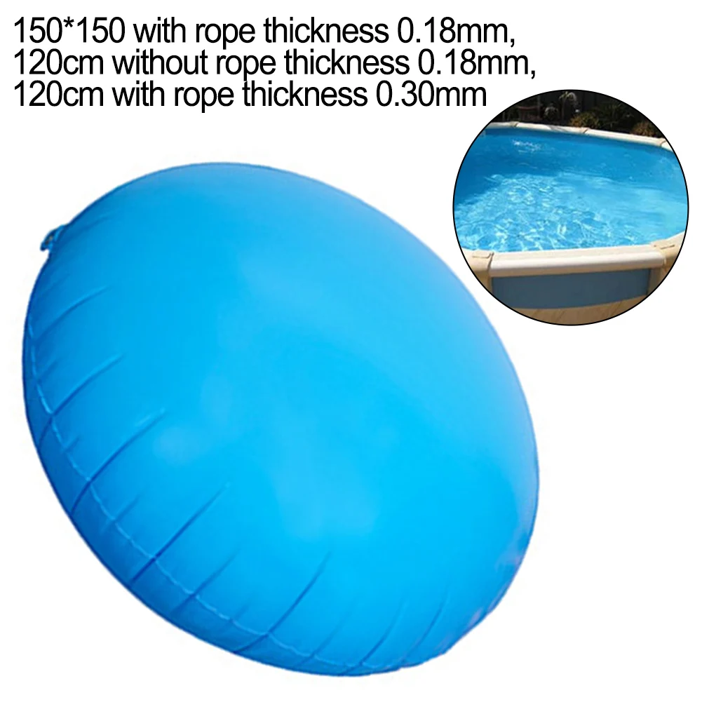 Winter Pool Pillows Round Air Pool Pillow PVC Inflatable Winterizing Pool Protective Cover For Above Ground Swimming Pool