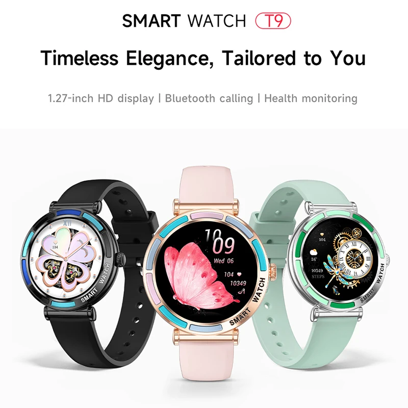 New Women Fashion Smart Watch HD call 100+ Sport Mode Women Heart Rate Blood Pressure Monitor Smartwatch Ladies for Android ios