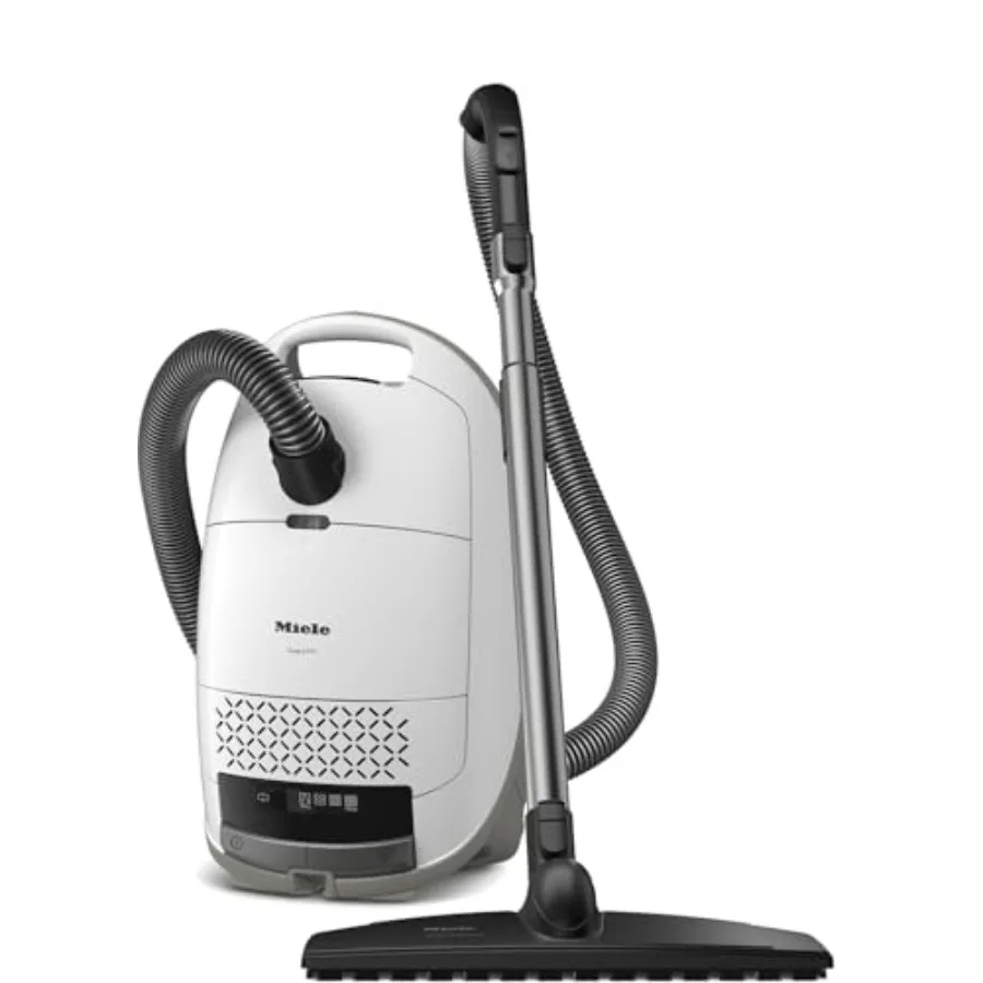 

Guard M1 Parquet XL Bagged Canister Vacuum Cleaner with High Suction Power for Hard Floors and Low-Pile Carpet in Brilliant Whi