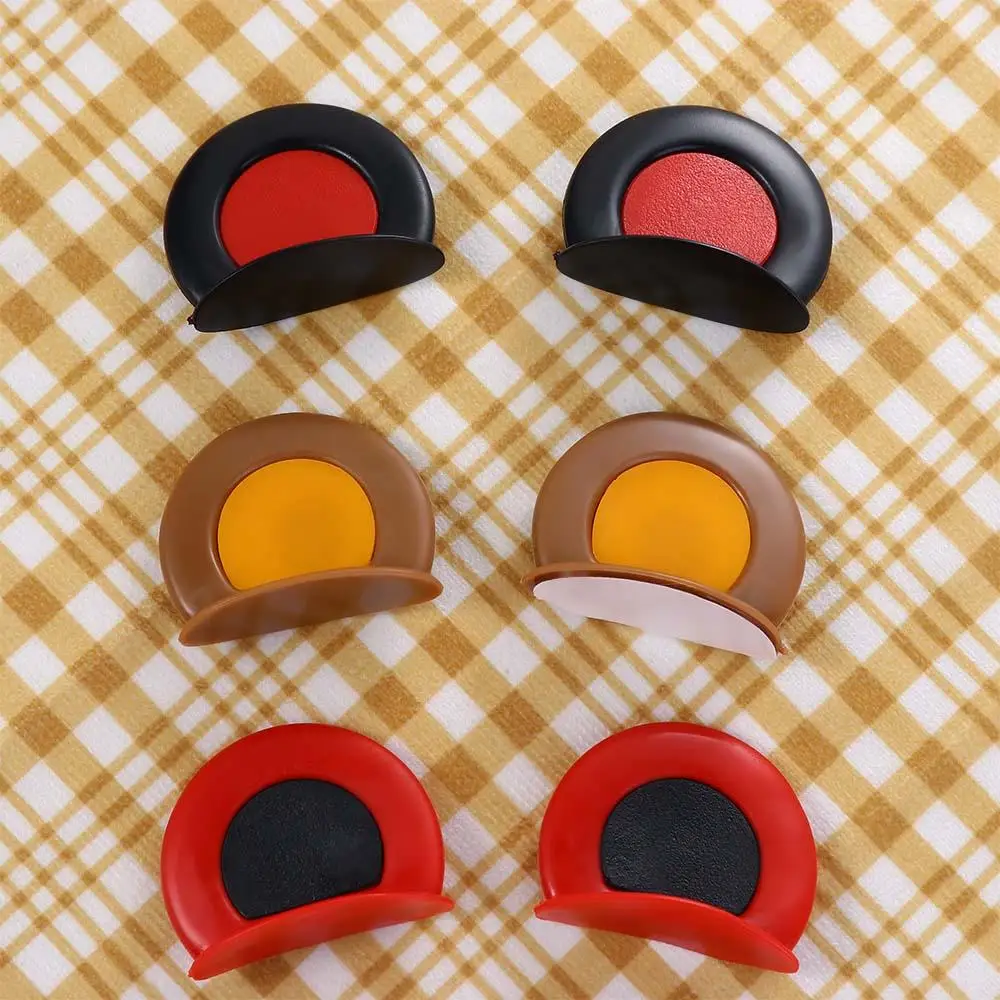 Cute Self Adhesive Cartoon Motocross Bear Ears Helmet Sticker Helmet Decoration Helmet Accessories Motorcycle Helmet