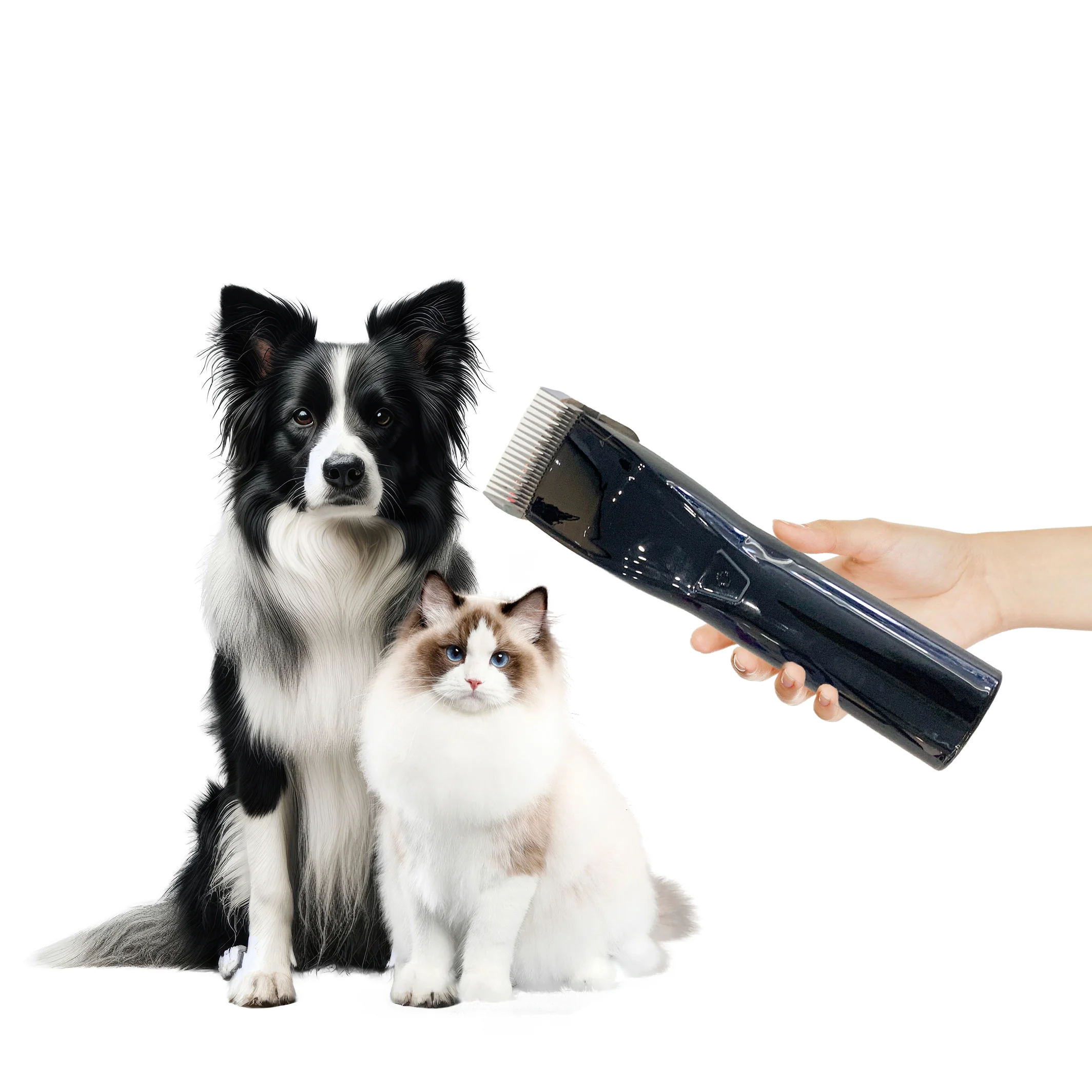 

Wireless Pet Hair Clippers Trimmer Rechargeable Electric Pet Nail Clipper Shaver Clippers & Hair Grooming Kit For Cats & Dogs